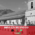 imágen del templo Santísima trinidad desenfocado con la palabra bbva, iconos de contacto y el logo de la web